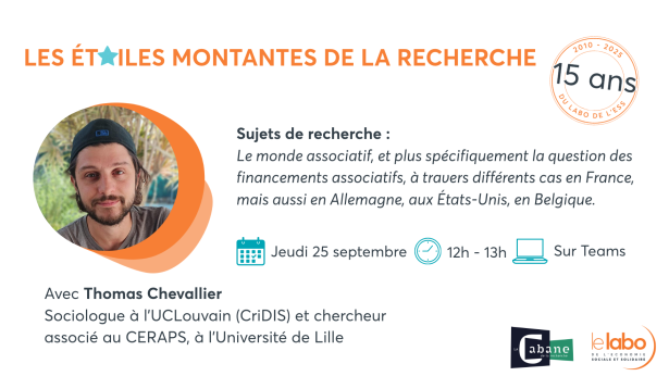 Les Etoiles montantes de la recherche avec Thomas Chevallier